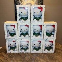 Hello Kitty X Starbucks Plushy $70 Each! 