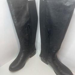 Nautica Ridgeland Black Riding Boots Size 8