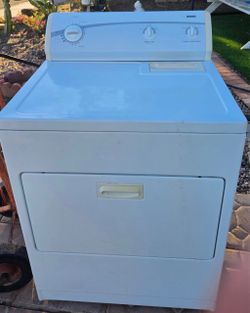 Kenmore Electric Clothes Dryer – White Large Capacity