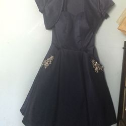 Navy Blue Dress