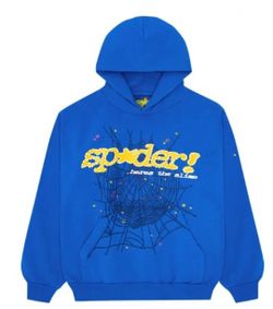 Sp5der Hoodie Tc Blue