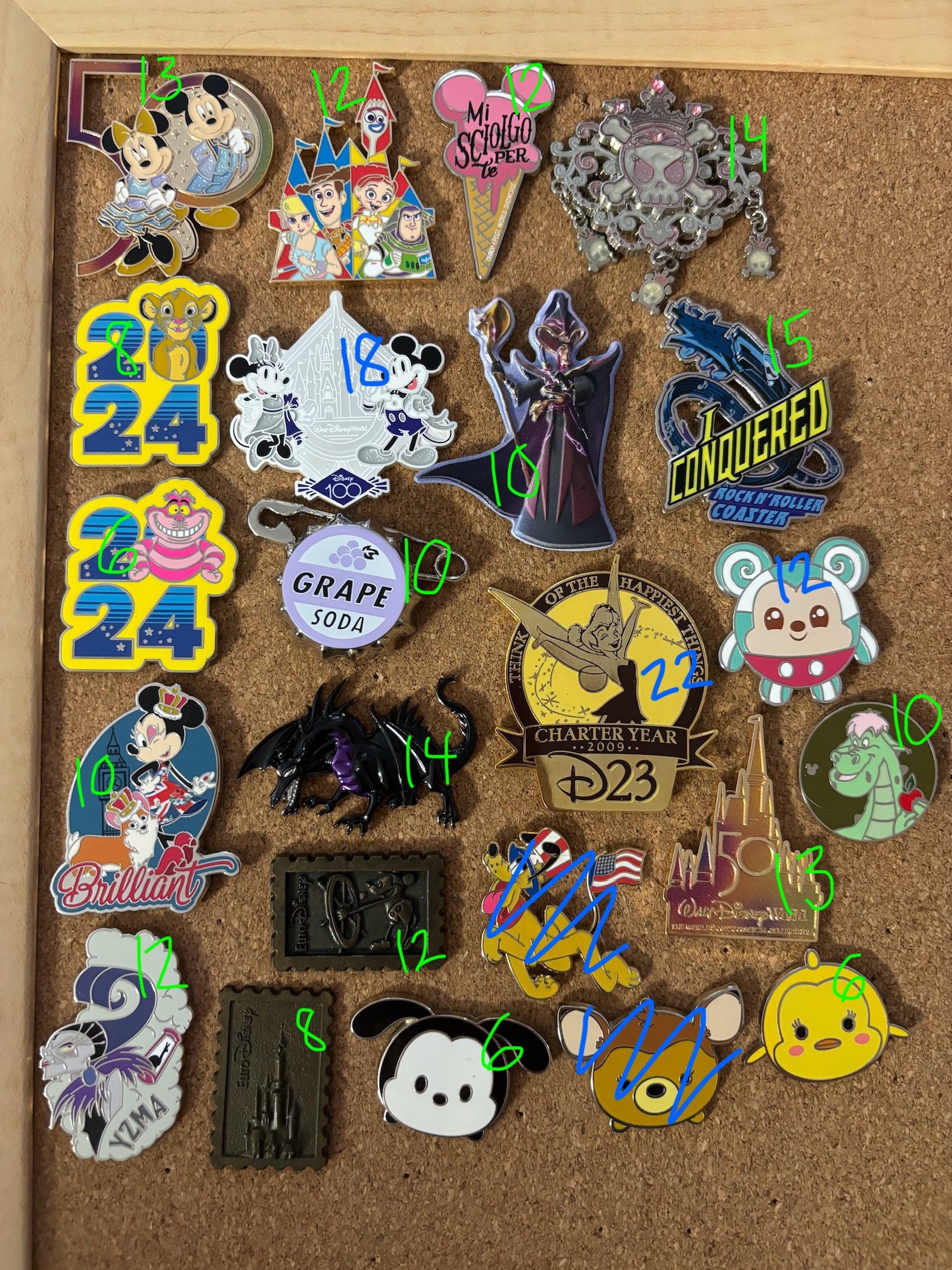 Disney Pins (read description)