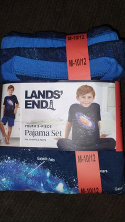 Youth lands end boys pjs