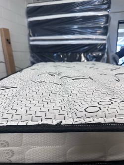 Bamboo New Mattresses in Plastic Wrap