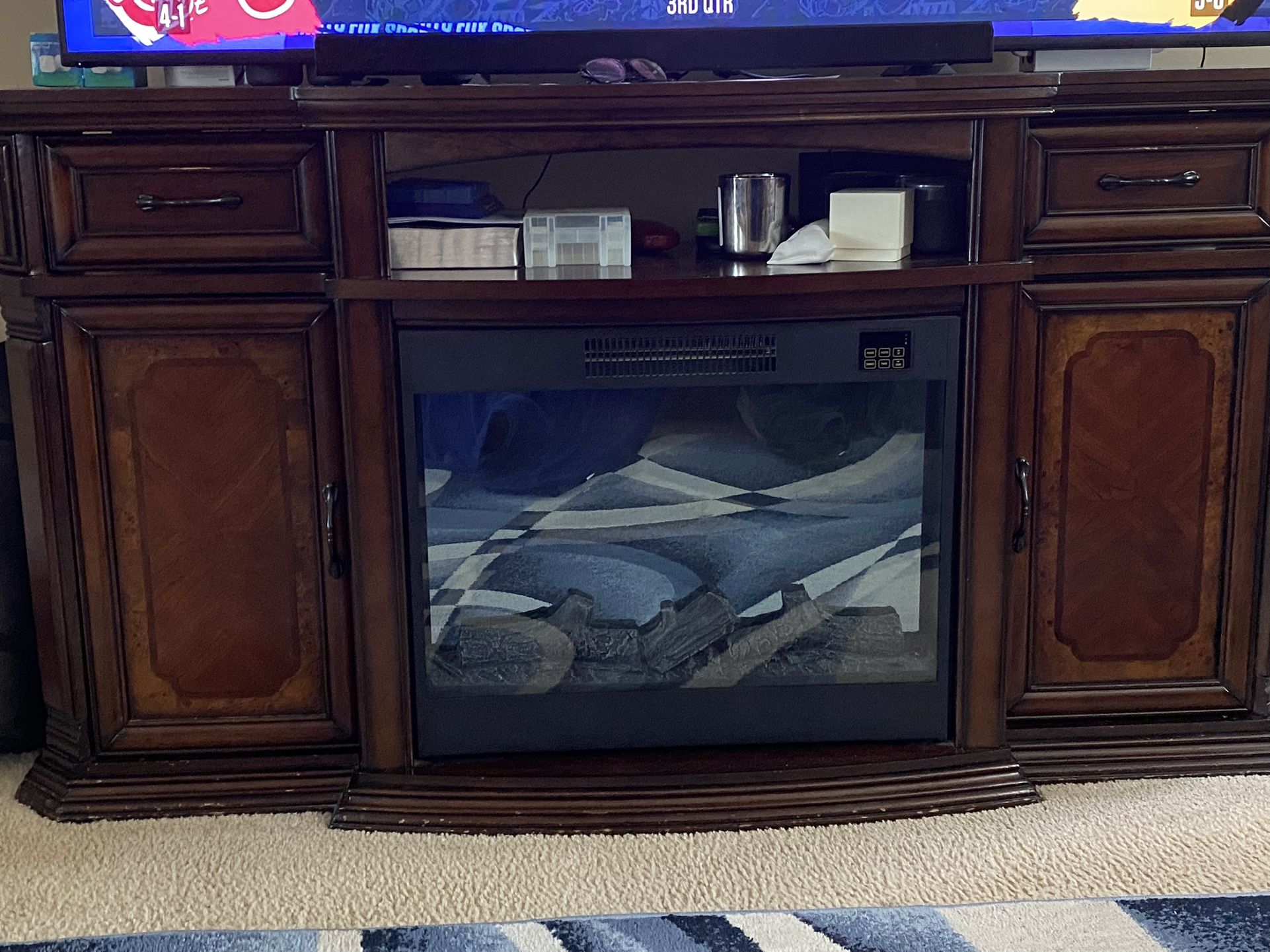 Fireplace/Tv Stand  