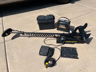 Minn Kota Powerdrive trolling motor with Duracell battery