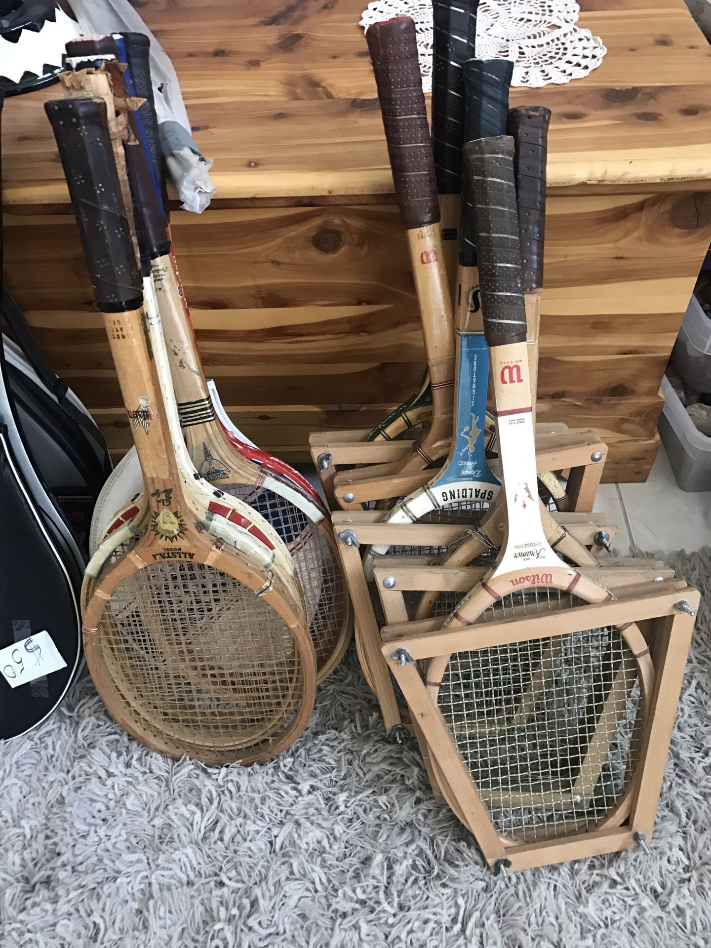 Tennis Rackets Vintage