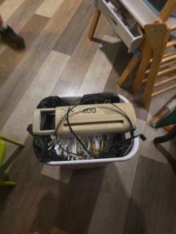 Over-the-Trash Paper Shredder