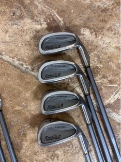 King Cobra II Oversize Iron Set 4-GW Stiff Flex Original Hump System IQ Graphite R