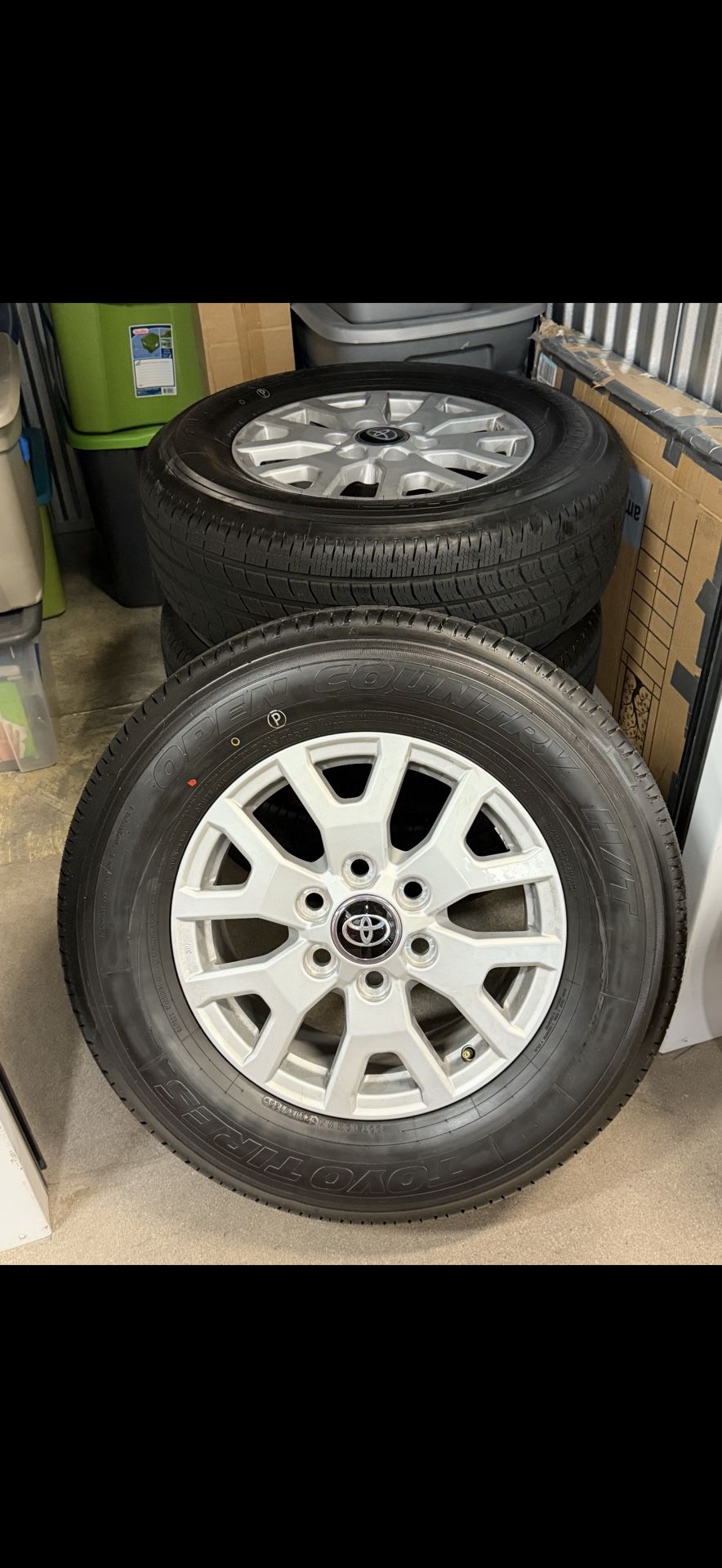 17” Toyota Tacoma  Factory Toyo Tires And Rims-. New. 