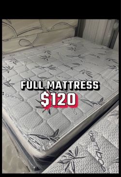 Full size pillow top mattress