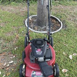 Self Propelled High Wheel Lawn Mower Toro Recycler 22” Cut With A 6.75 HP Engine 