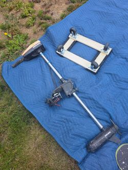 Small boat motor