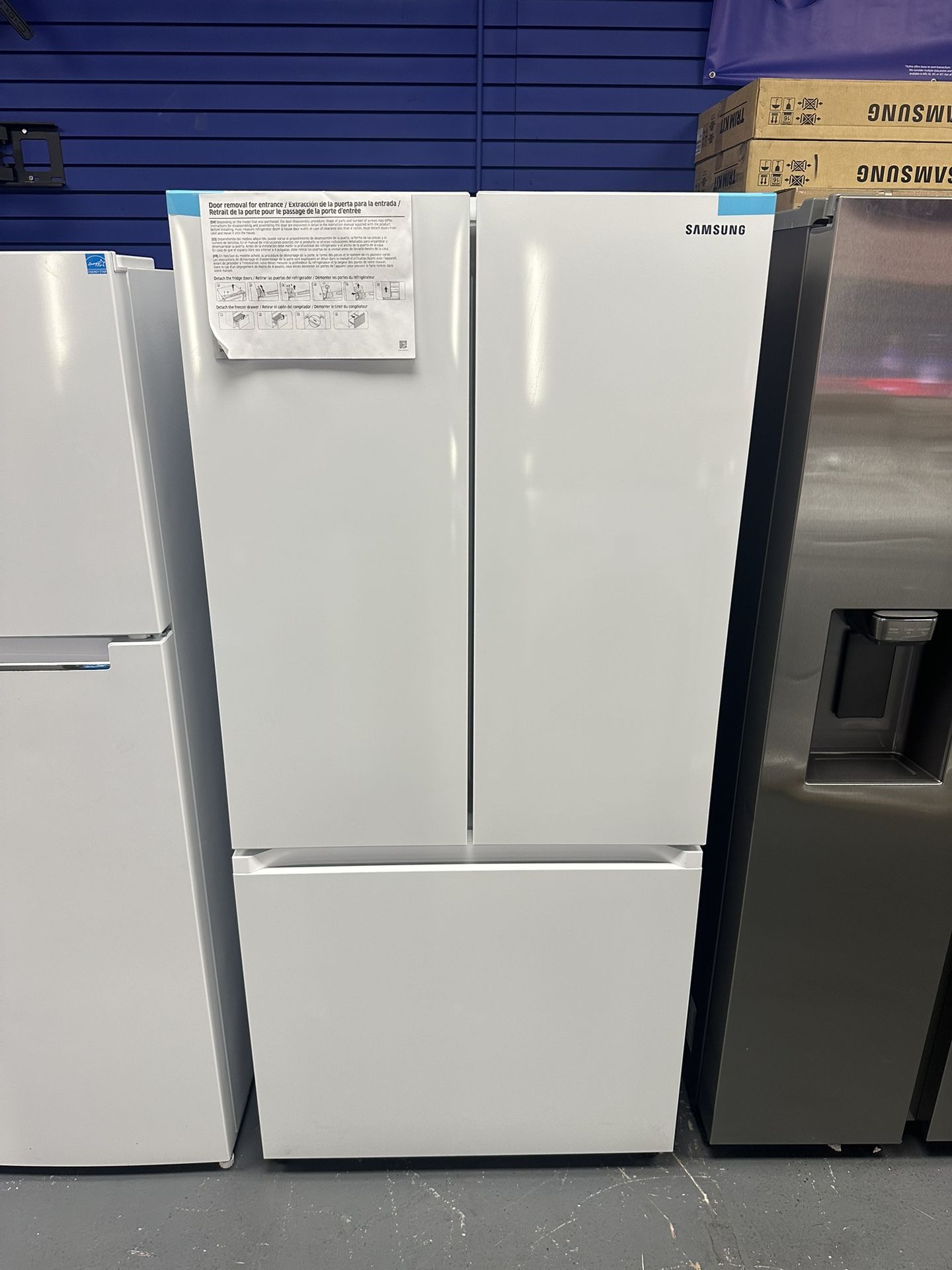 Samsung Refrigerator 32” 19.5Cu French Door