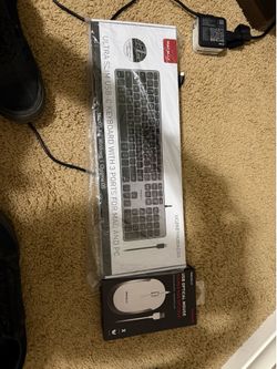 Macally mouse and keyboard set