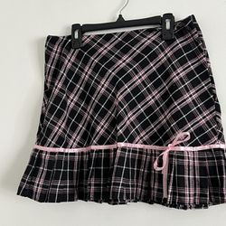 Plaid Pink Skirt 