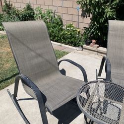 Patio Chairs And Table