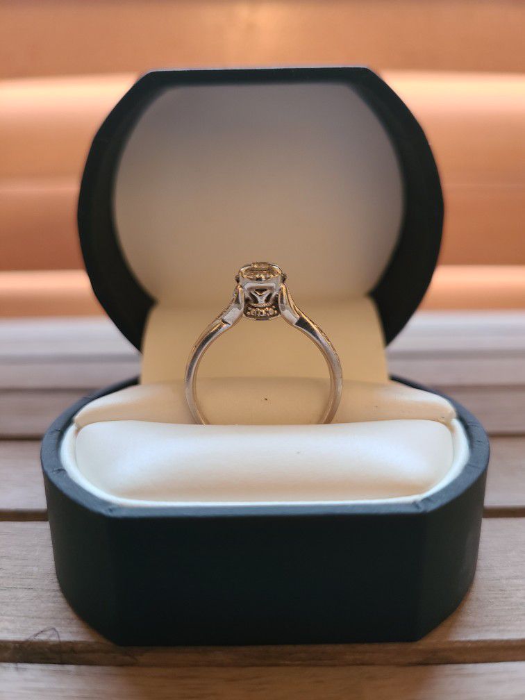 Engagement Ring & Wedding Ring Set Size 8