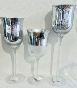 Tablet Glass Vase Decor 