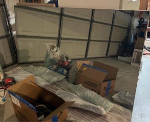 Huge bathroom mirror 42x83"
