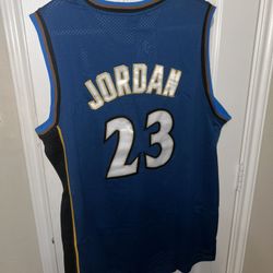 Michael Jordan Wizards blue jersey size 2xl