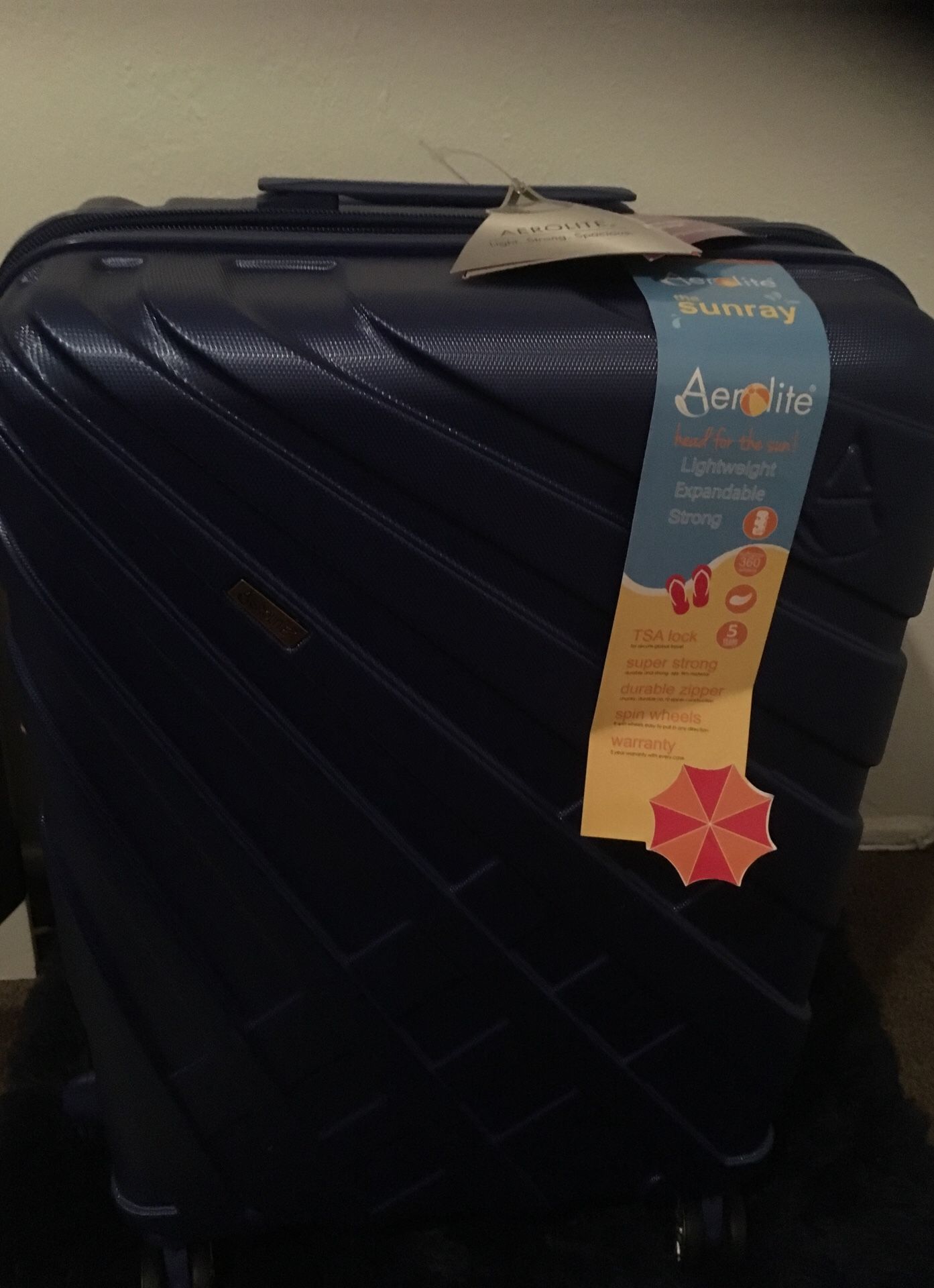 Areolite luggage.