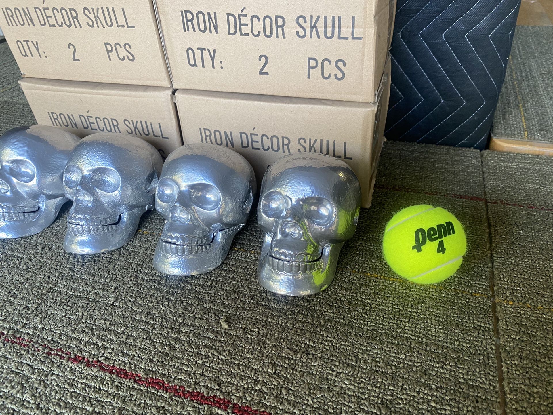 Cast Iron Skulls