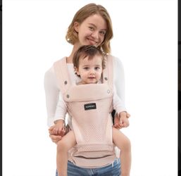 Baby carrier with hip seat