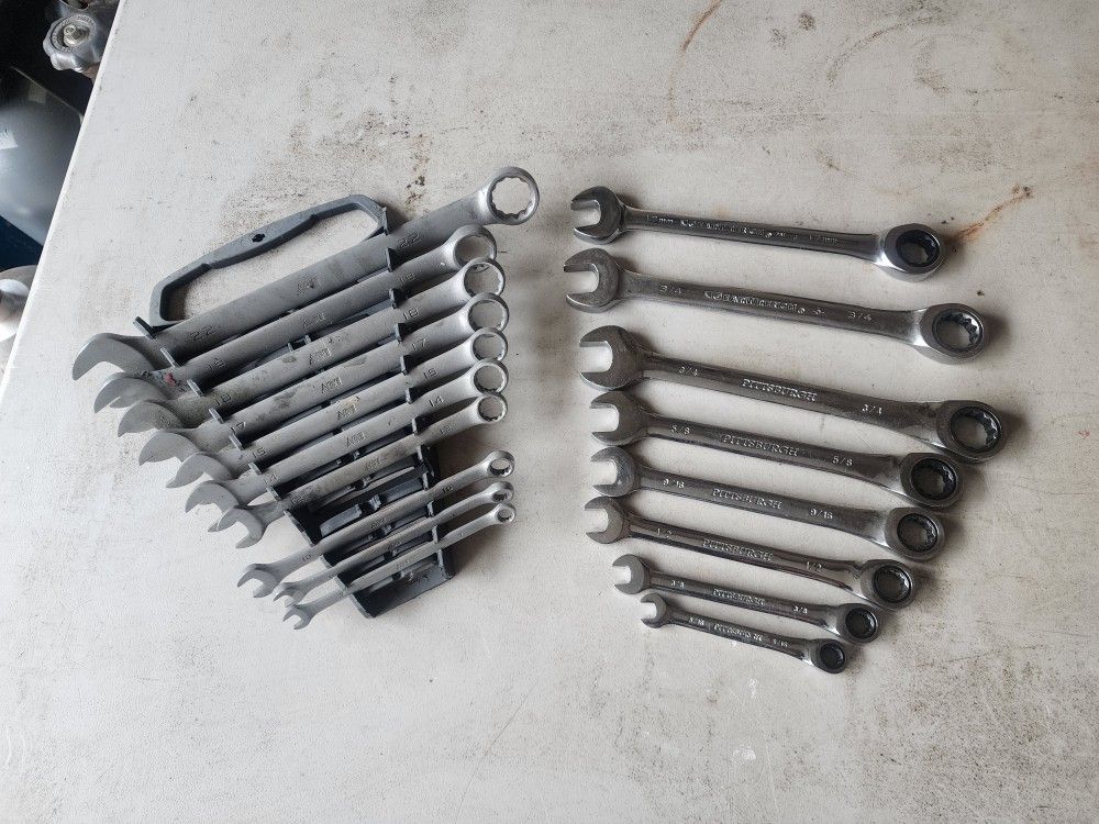 Sae And Metric Regular And Ratching Wrenches