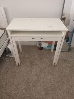 White desk