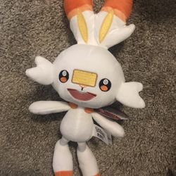 Pokémon Scorbunny Plushie