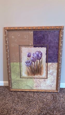 Elegant Vivian Flasch Floral Wall Art