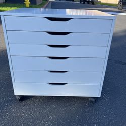 End Table Drawers Storage 