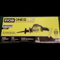 RYOBI
ONE+ HP 18V Brushless Cordless Compact One-Handed Reciprocating Saw (Tool Only)