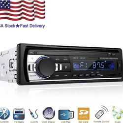 Bluetooth Car Stereo Audio In-Dash FM Aux Input Receiver SD USB MP3 Radio Player