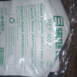 Adult Nasal Oxygen Tubes