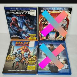 Choice of Blu-Ray 3D DVD's- Like New