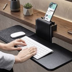 Brand New Keyboard Tray Desk Clamp On Keyboard Holder