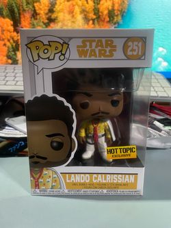 Funko Pop Star Wars Lando Calrissian #251 Hot Topic Exclusive