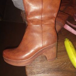 Brand New From Macy's Beautiful Boots They Cost $187