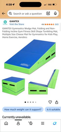 incline gymnastics mat