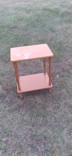 Small Wooden Side Table