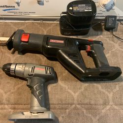 Craftsman Saw and Drill   18v