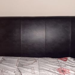Brown Headboard And Footboard