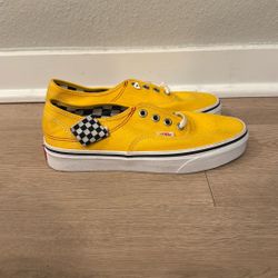 Never Been Worn Yellow Vans Womens Size 7