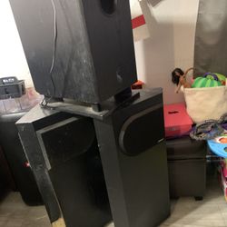 Bose Sound system With ONKYO sub