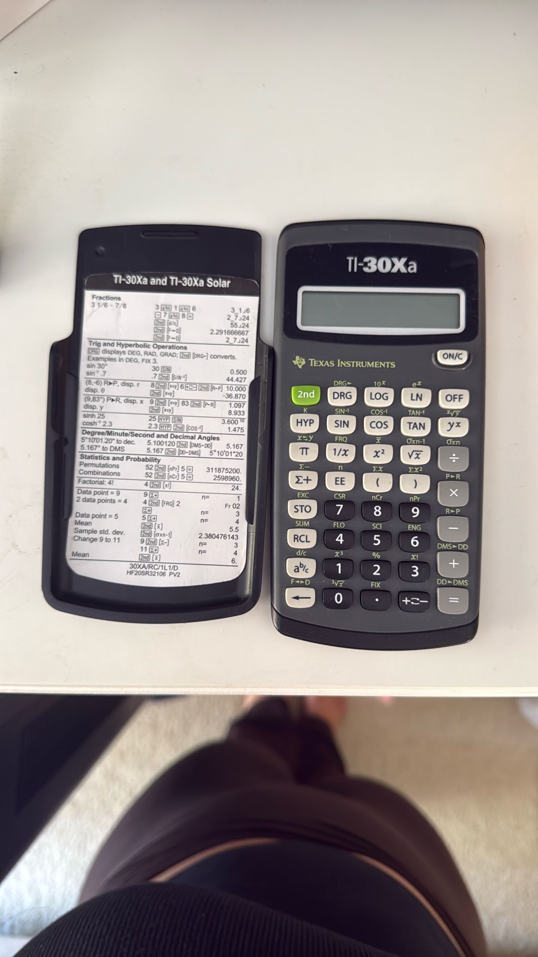 TI-30XA Scientific Calculator