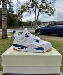 Air Jordan 4 sb Navy Sneakers