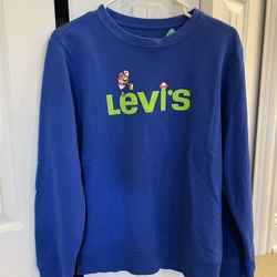YOUTH XL LEVIS SUPER MARIO BROTHER SWEATSHIRT