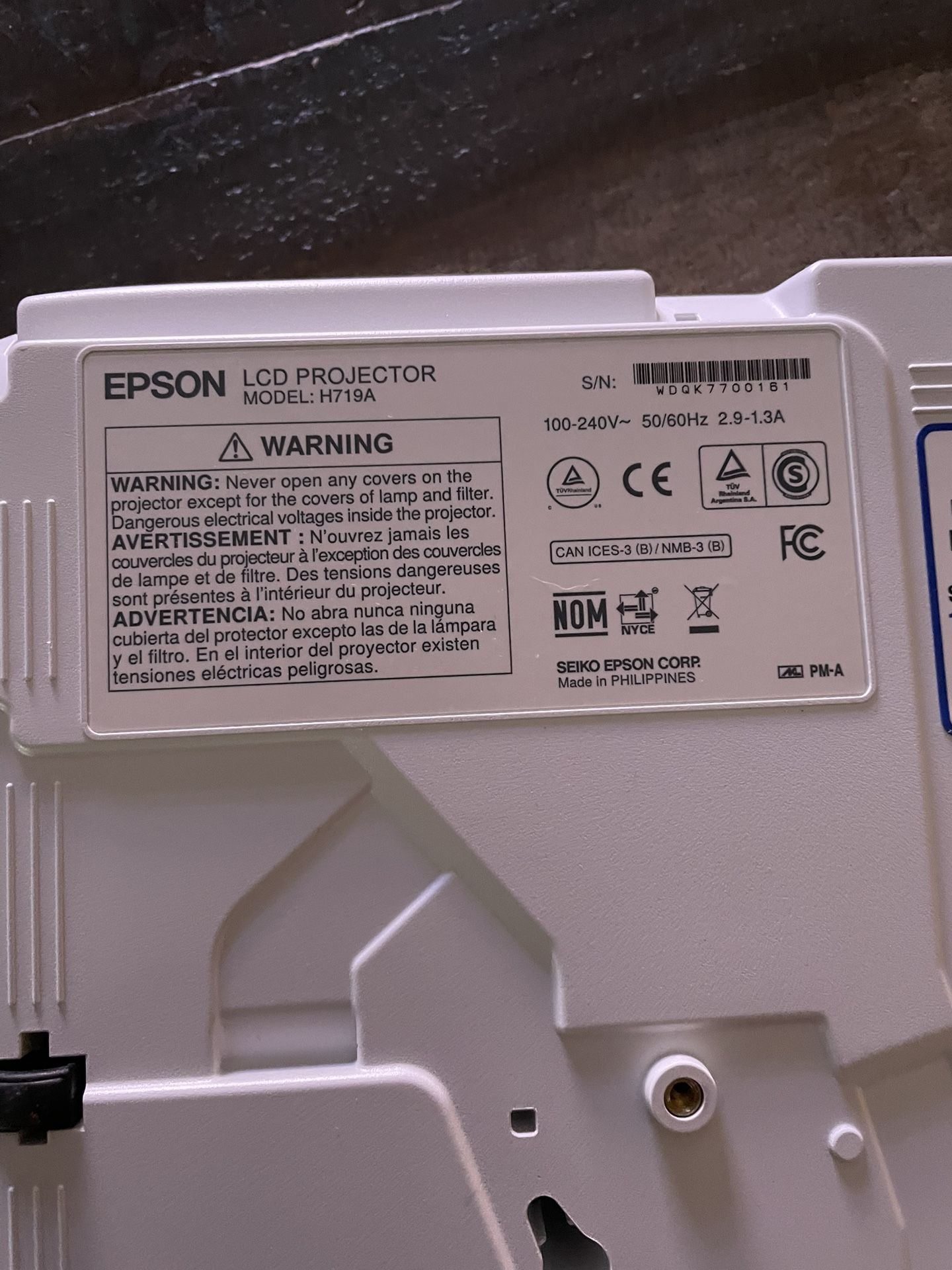 Epson Projector